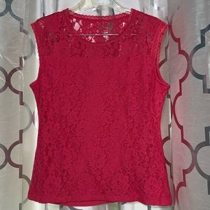 ✨Floral Lace Sleeveless Top✨